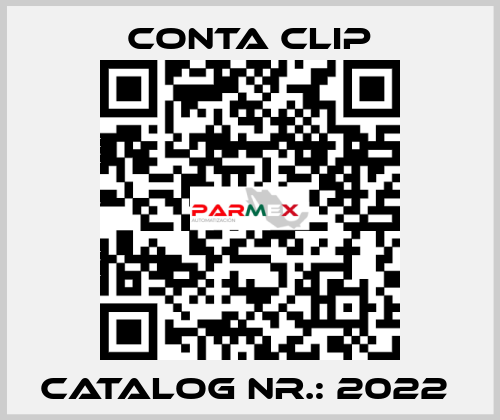 CATALOG NR.: 2022  Conta Clip