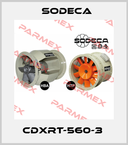 CDXRT-560-3  Sodeca