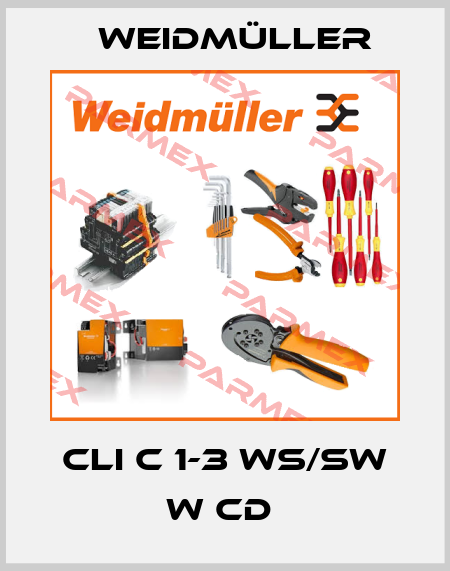 CLI C 1-3 WS/SW W CD  Weidmüller