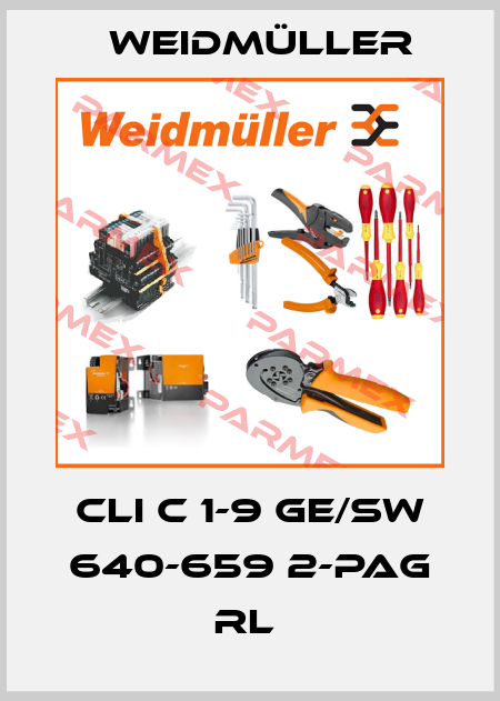 CLI C 1-9 GE/SW 640-659 2-PAG RL  Weidmüller
