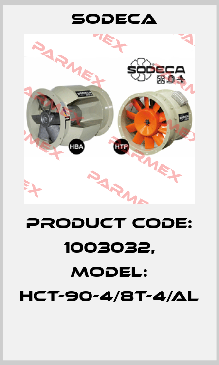 Product Code: 1003032, Model: HCT-90-4/8T-4/AL  Sodeca