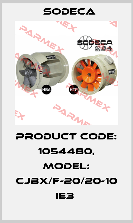 Product Code: 1054480, Model: CJBX/F-20/20-10 IE3  Sodeca
