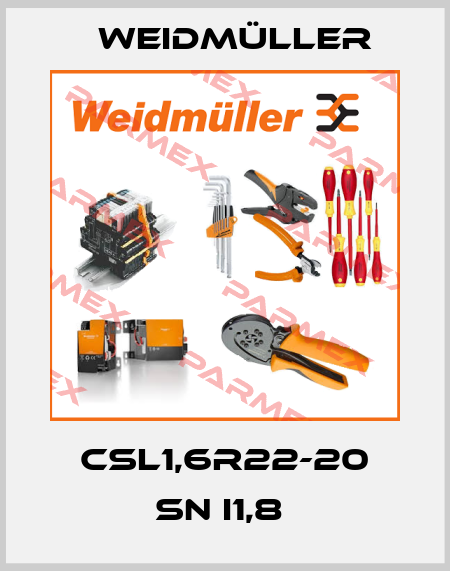 CSL1,6R22-20 SN I1,8  Weidmüller
