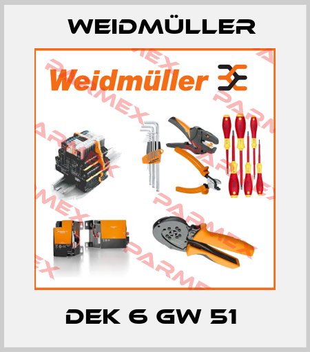 DEK 6 GW 51  Weidmüller
