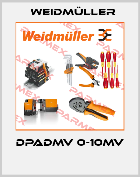 DPADMV 0-10MV  Weidmüller