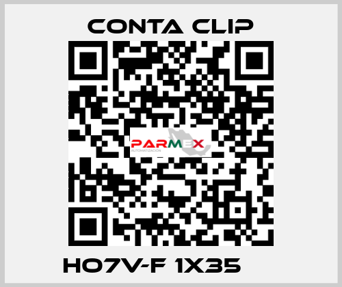 HO7V-F 1X35      Conta Clip