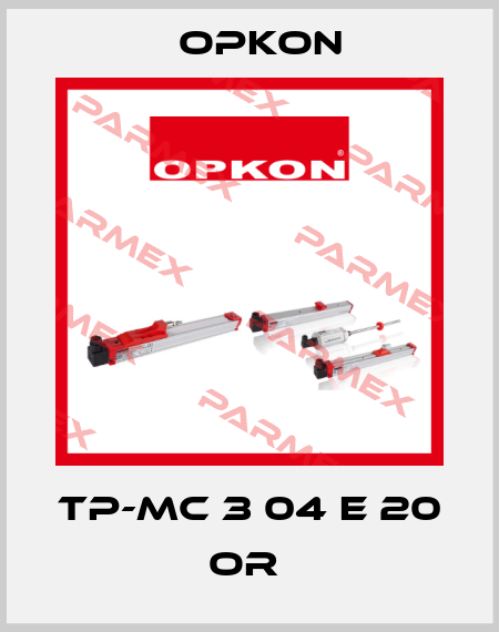 TP-MC 3 04 E 20  OR  Opkon