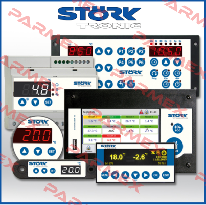 ST48-WHDVM.04 2xPT100 12-24V K1K2K3  Stork tronic