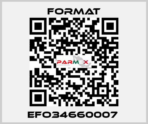 EFO34660007  Format