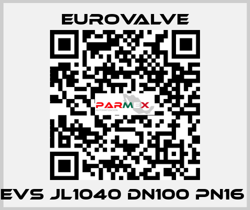 EVS JL1040 DN100 PN16  Eurovalve