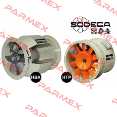 FANS OF SMOKE AND HEAT, FOR WALL MOUNTING   THREE-PHASE, COMPLETE WITH INNER AND OUTER PROTECTIVE GR  Sodeca