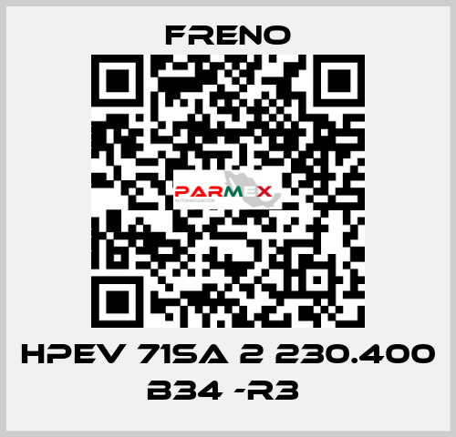 HPEV 71SA 2 230.400 B34 -R3  Freno