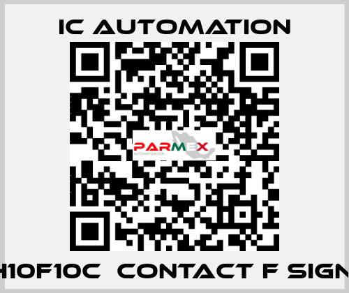 H10F10C  Contact F sign  ic automation