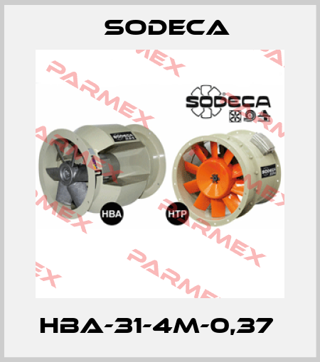 HBA-31-4M-0,37  Sodeca