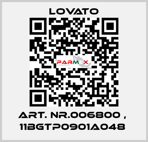 Art. Nr.006800 ,  11BGTP0901A048  Lovato