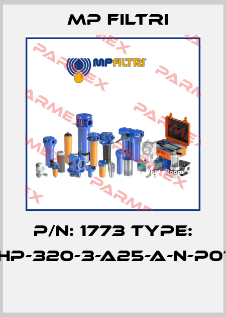 P/N: 1773 Type: HP-320-3-A25-A-N-P01  MP Filtri