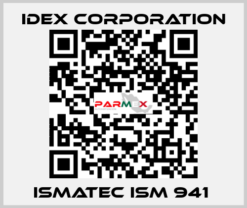 ISMATEC ISM 941  IDEX Corporation