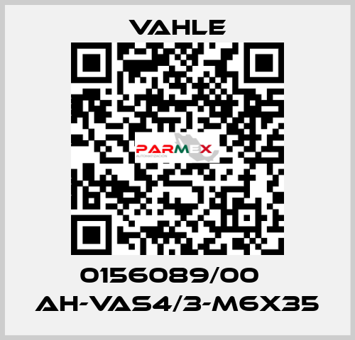 0156089/00    AH-VAS4/3-M6x35  Vahle