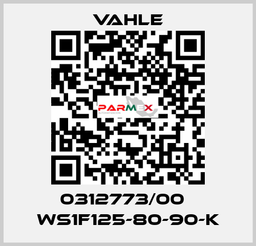 0312773/00    WS1F125-80-90-K  Vahle