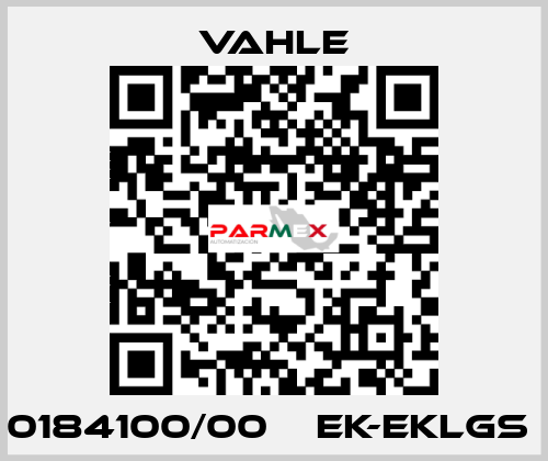 0184100/00    EK-EKLGS  Vahle