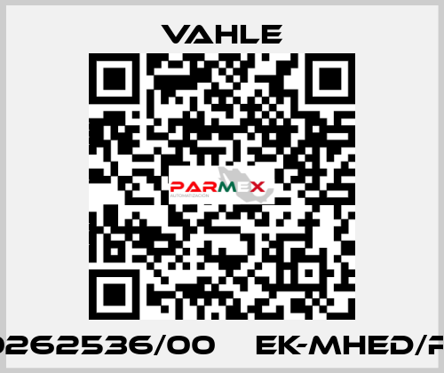 0262536/00    EK-MHED/R  Vahle