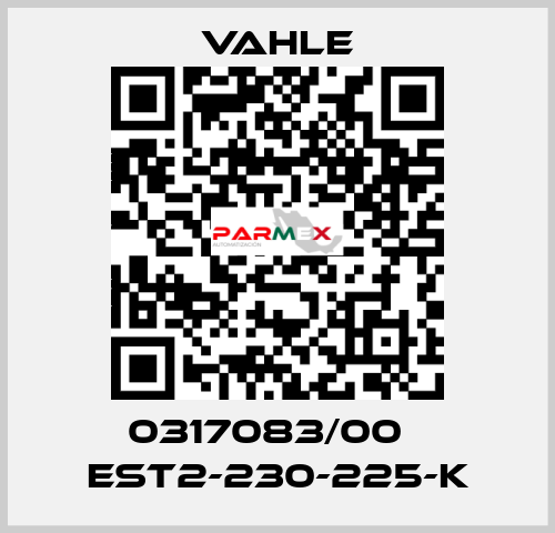 0317083/00    EST2-230-225-K  Vahle