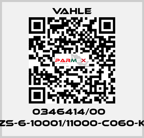 0346414/00    ZS-6-10001/11000-C060-K  Vahle