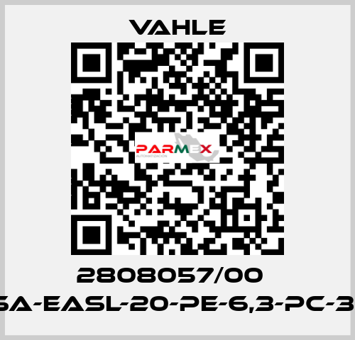 2808057/00    SA-EASL-20-PE-6,3-PC-36 Vahle