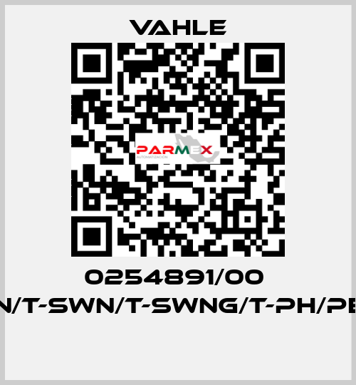 0254891/00  SK-SKN/T-SWN/T-SWNG/T-PH/PE/O-28  Vahle