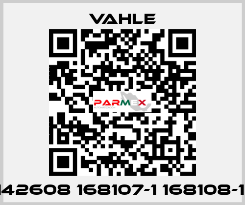 142608 168107-1 168108-1  Vahle