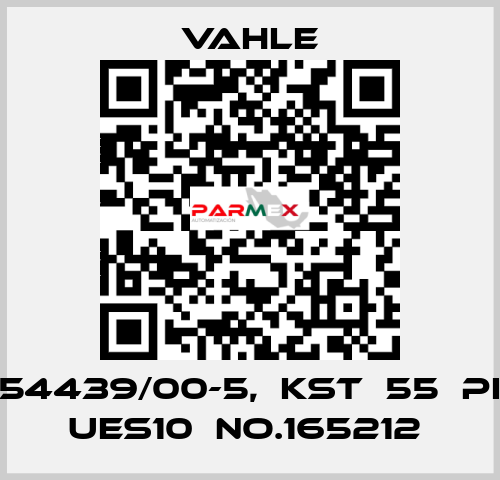 154439/00-5,  KST  55  PE UES10  NO.165212  Vahle