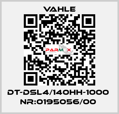 DT-DSL4/140HH-1000  NR:0195056/00  Vahle