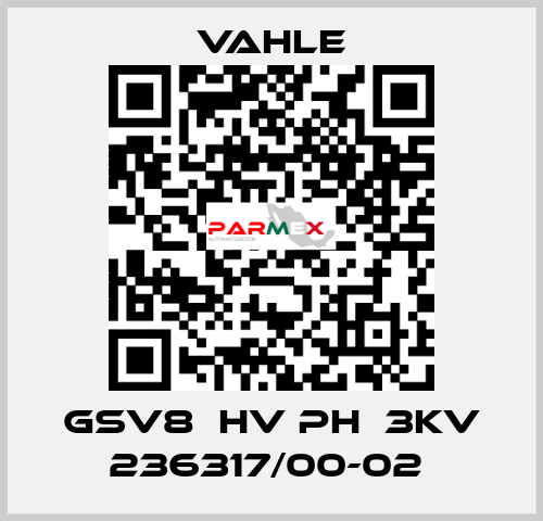 GSV8  HV PH  3KV 236317/00-02  Vahle