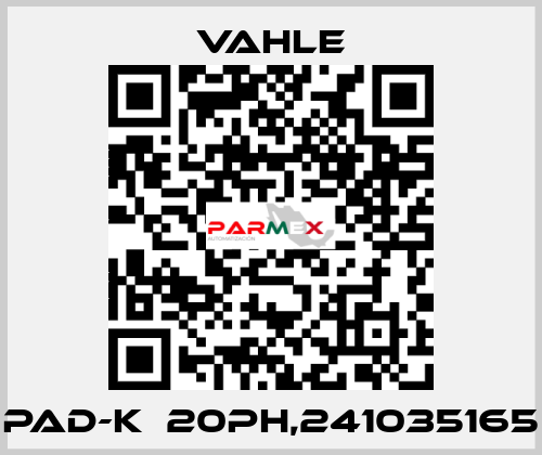 PAD-K  20PH,241035165 Vahle