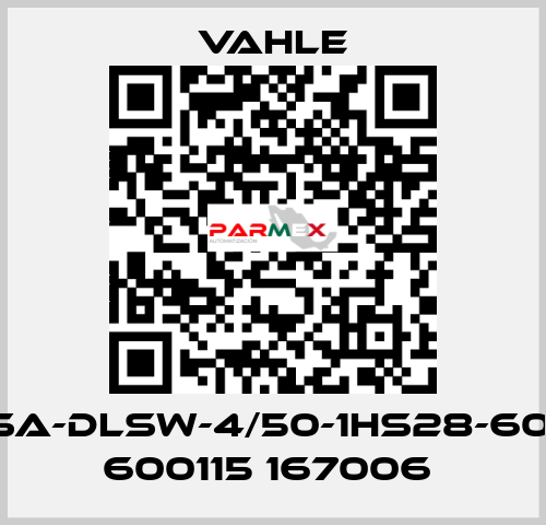 SA-DLSW-4/50-1HS28-60  600115 167006  Vahle