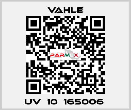 UV  10  165006  Vahle