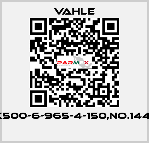 VLK500-6-965-4-150,No.144801  Vahle