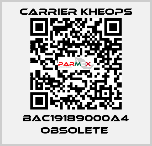 BAC19189000A4 obsolete  Carrier Kheops