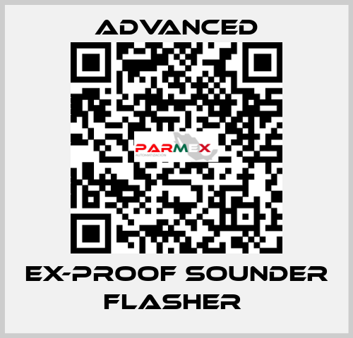 Ex-Proof Sounder Flasher  Advanced