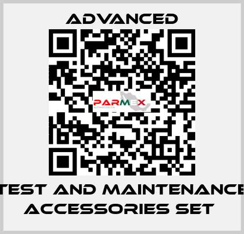 Test and Maintenance Accessories Set  Advanced