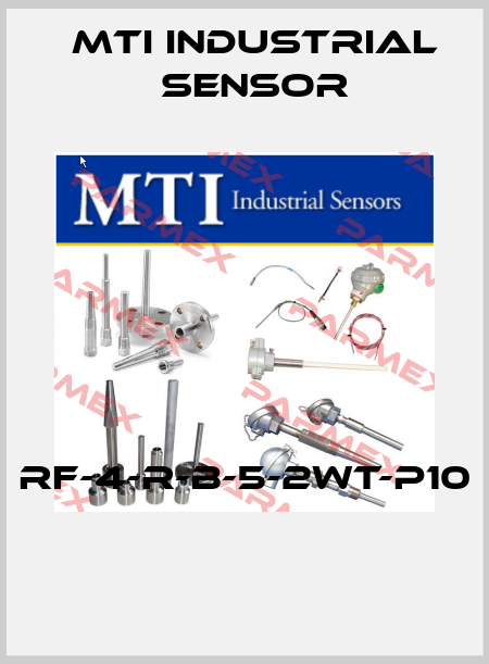 RF-4-R-B-5-2WT-P10  MTI Industrial Sensor