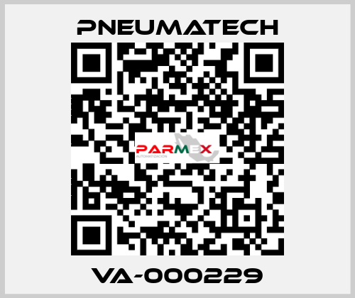 VA-000229 Pneumatech