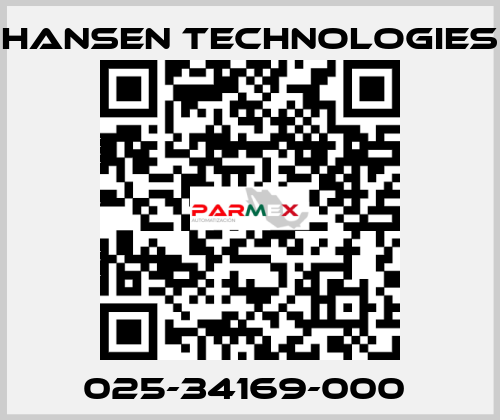 025-34169-000  HANSEN TECHNOLOGIES