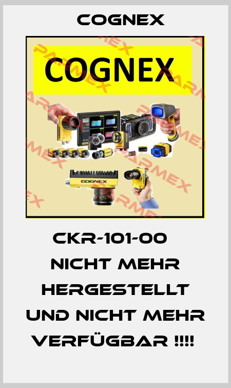 CKR-101-00   nicht mehr hergestellt und nicht mehr verfügbar !!!!  Cognex