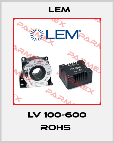 LV 100-600 ROHS  Lem