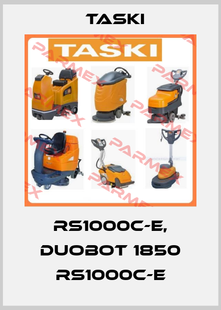 RS1000c-e, DUOBOT 1850 RS1000c-e TASKI