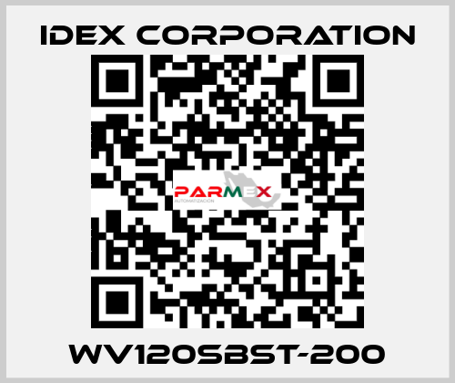 WV120SBST-200 IDEX Corporation