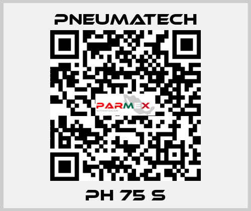 PH 75 S Pneumatech