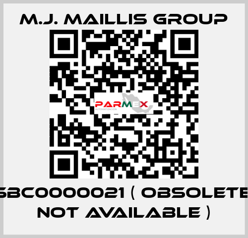 SBC0000021 ( obsolete, not available ) M.J. MAILLIS GROUP