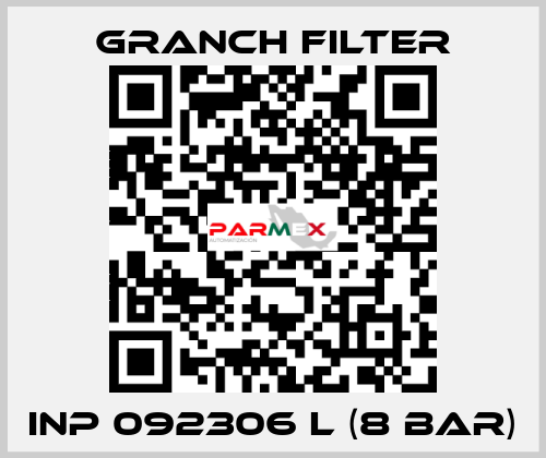 INP 092306 L (8 bar) GRANCH FILTER